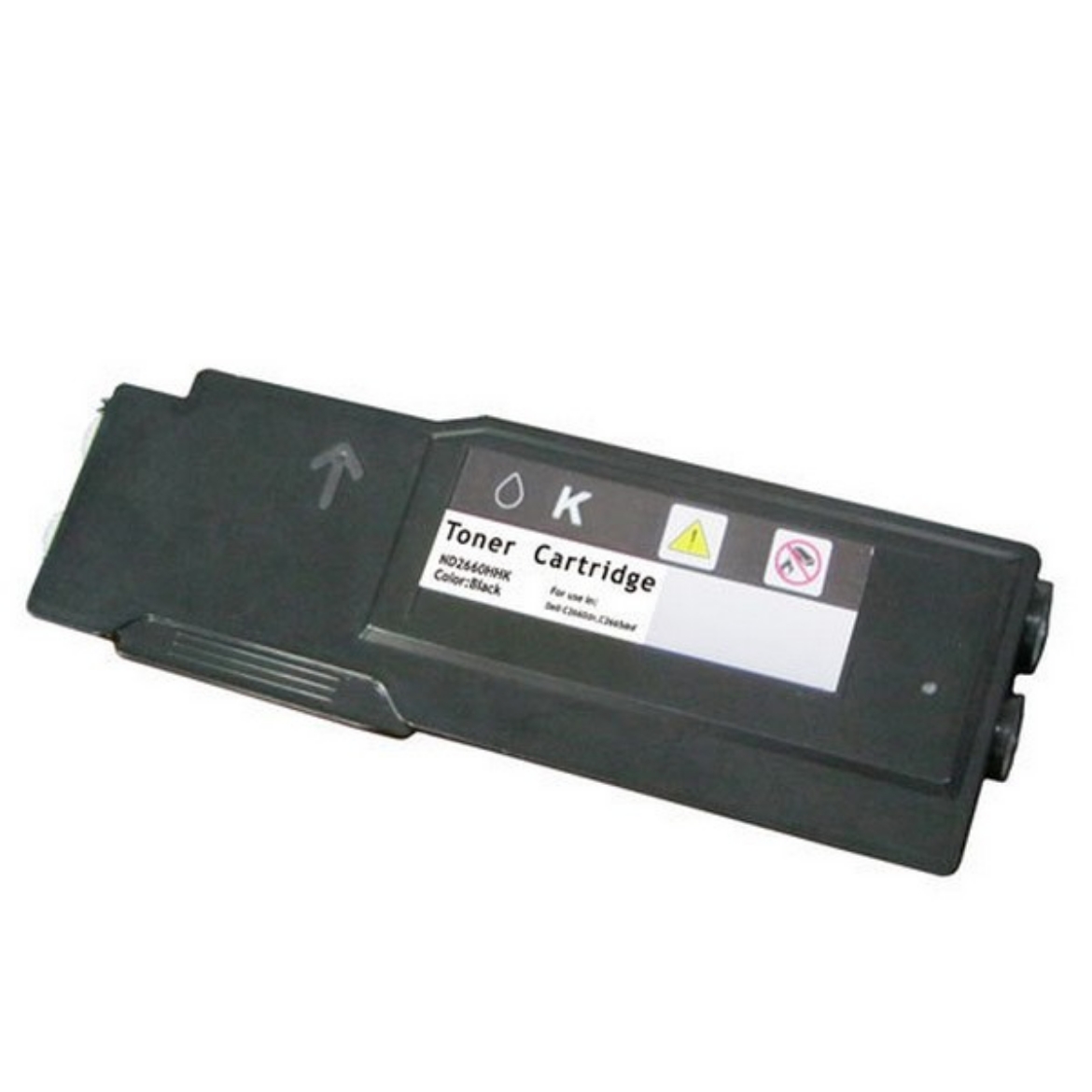 Picture of Expression compatible RD80W (593-BBBU, 67H2T) Black Toner Cartridge (6000 Yield)