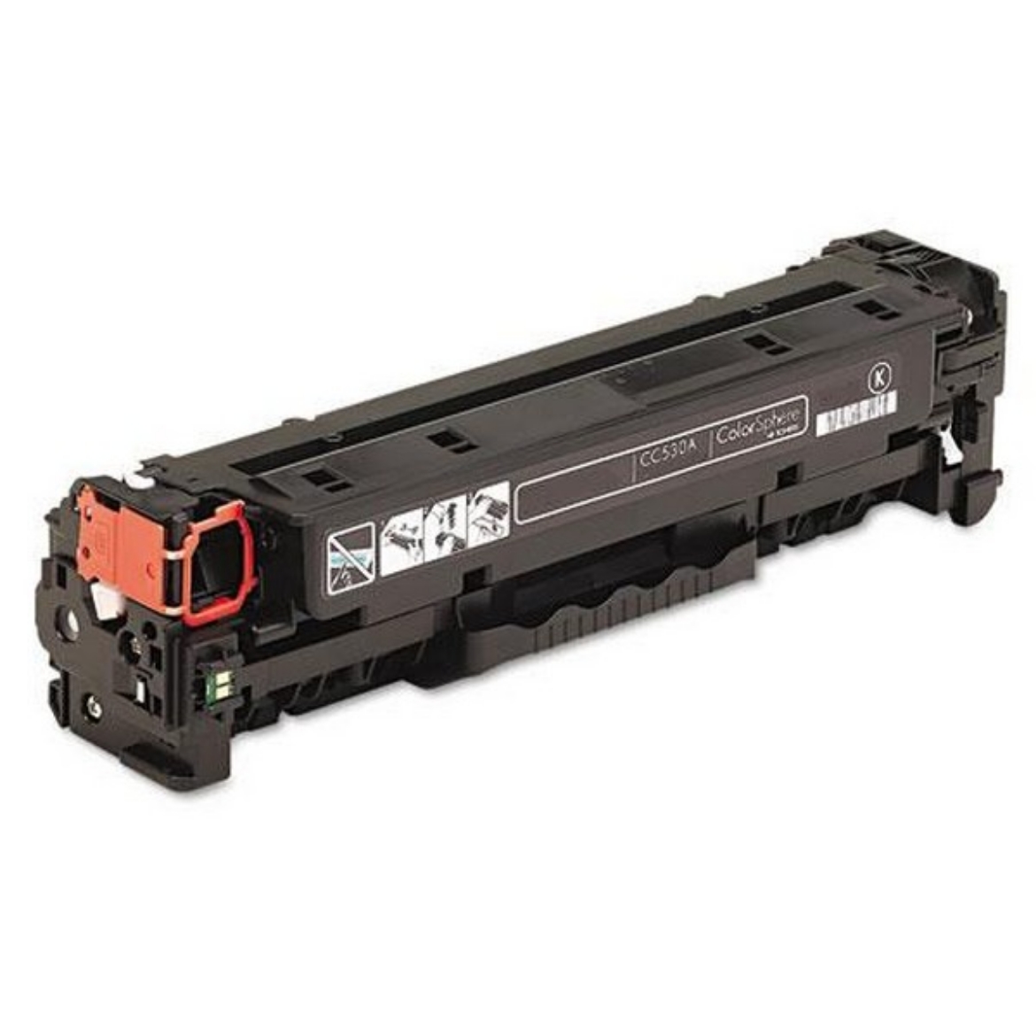 Picture of Expression compatible CC530A (HP 304A) Black Toner Cartridge (3500 Yield)