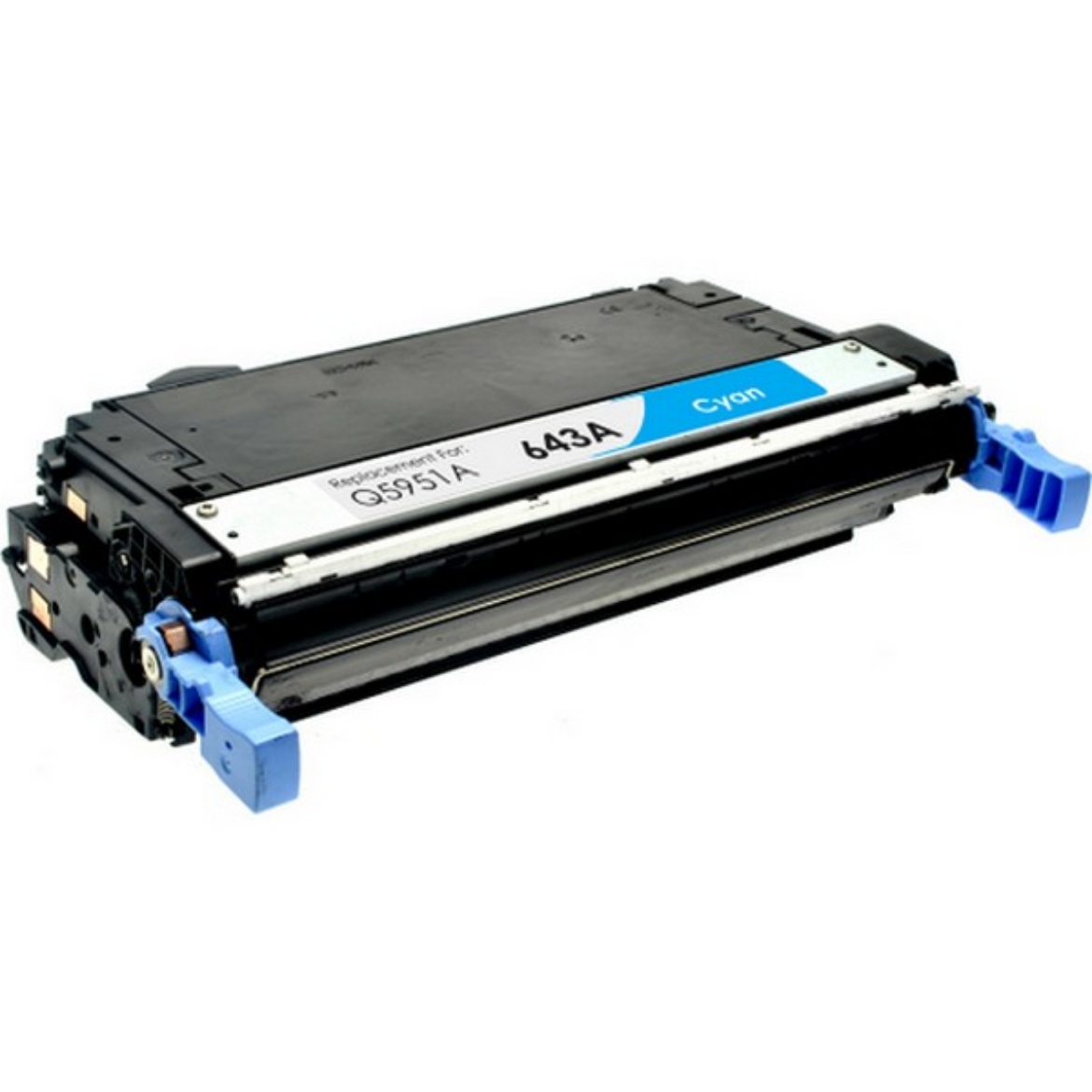 Picture of Expression compatible Q5951A (HP 643A) Cyan Toner Cartridge (10000 Yield)