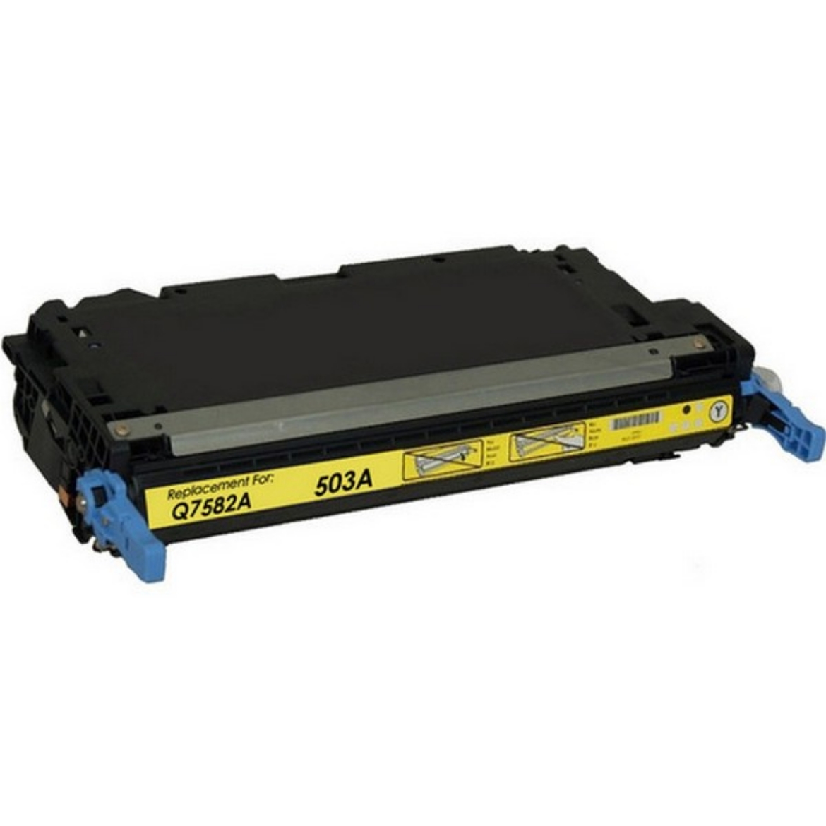Picture of MSI compatible Q7582A (HP 503A) Yellow Toner Cartridge (6000 Yield)