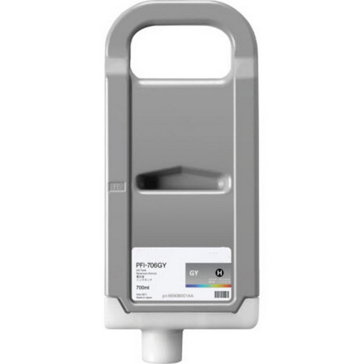 Picture of NXT Premium compatible 6690B001AA (PFI-706GY) Gray Ink Cartridge (700 ml)