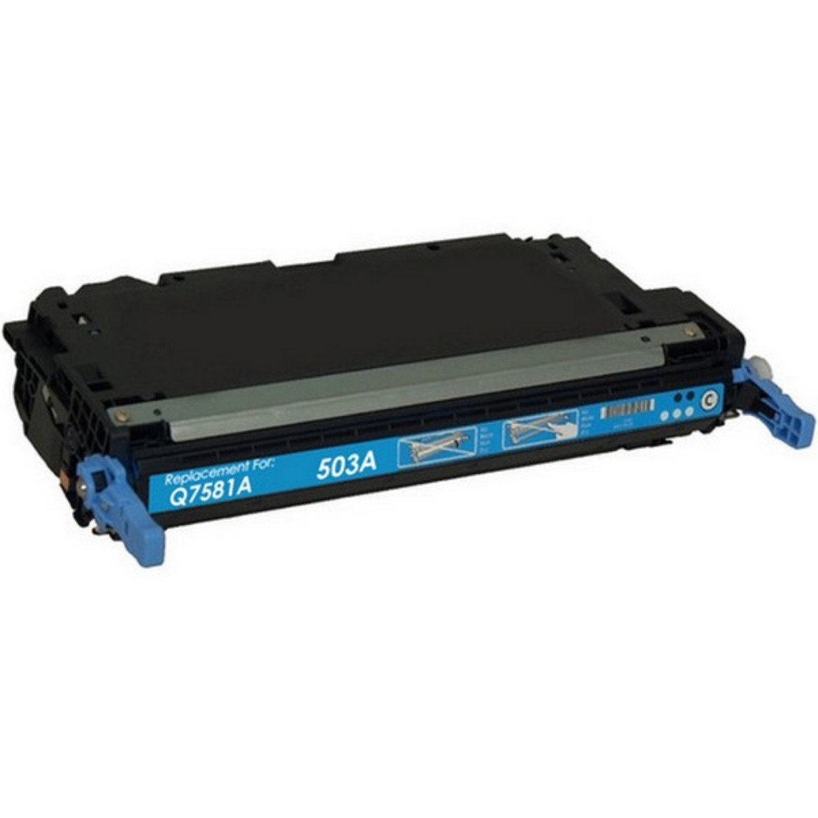 Picture of NXT Premium compatible Q7581A (HP 503A) Cyan Toner Cartridge (6000 Yield)