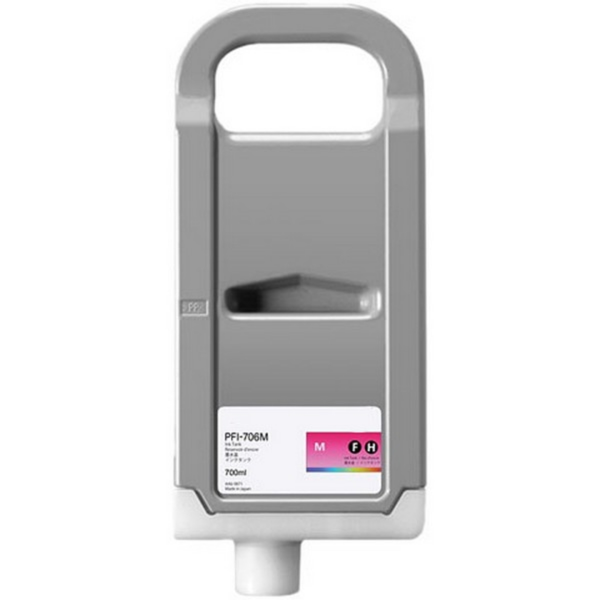 Picture of Canon 6683B001AA (PFI-706M) Magenta Ink Cartridge (700 ml)