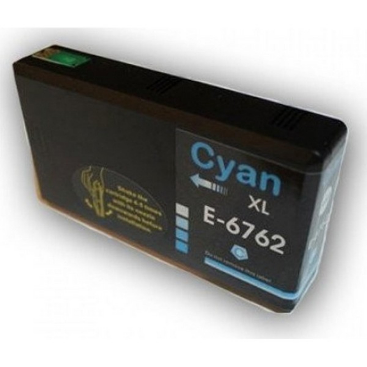 Picture of Epson T676XL220 (Epson 676XL) High Yield Cyan Inkjet Cartridge (1200 Yield)