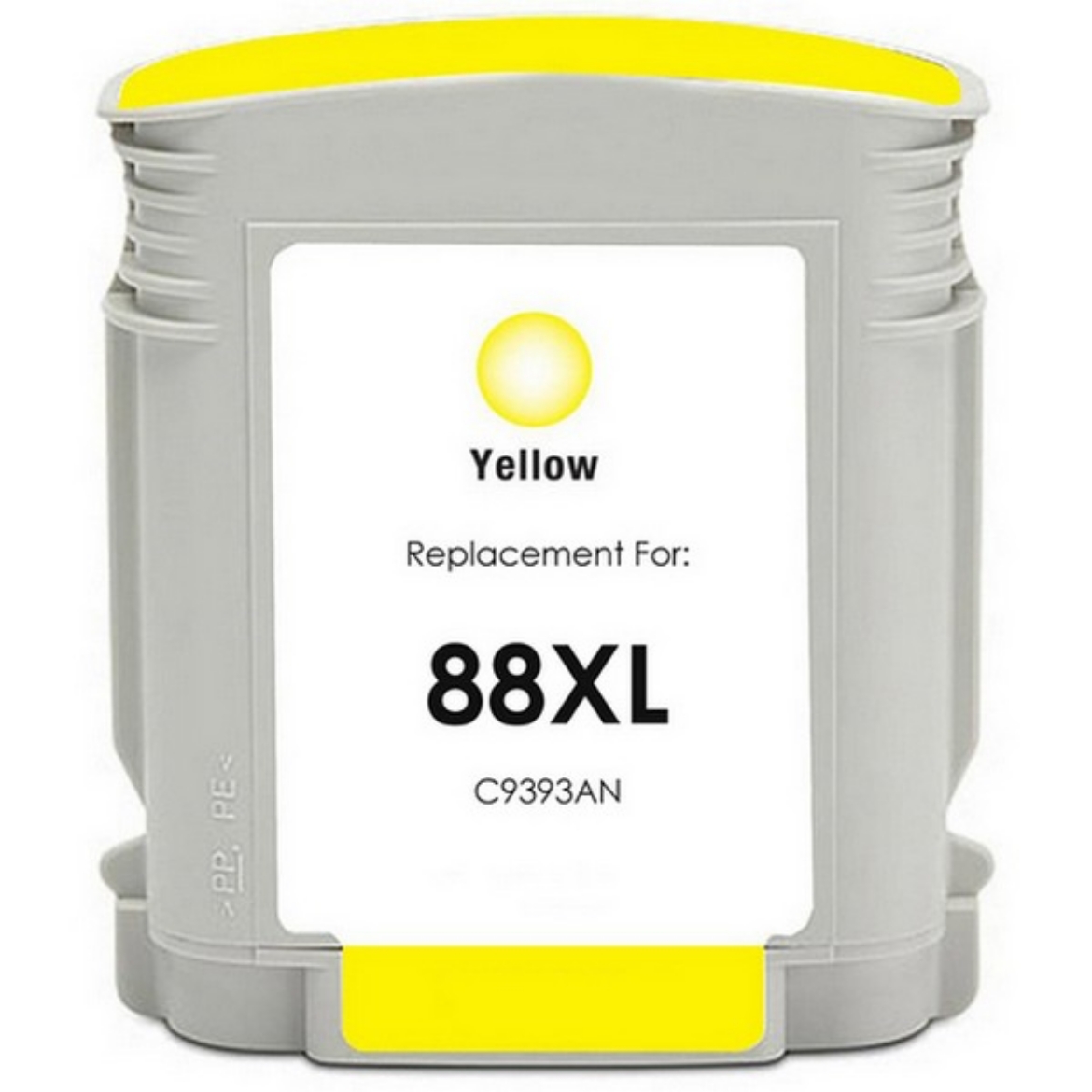 Picture of HP C9393AN (HP 88XL) High Yield Yellow Inkjet Cartridge (1540 Yield)