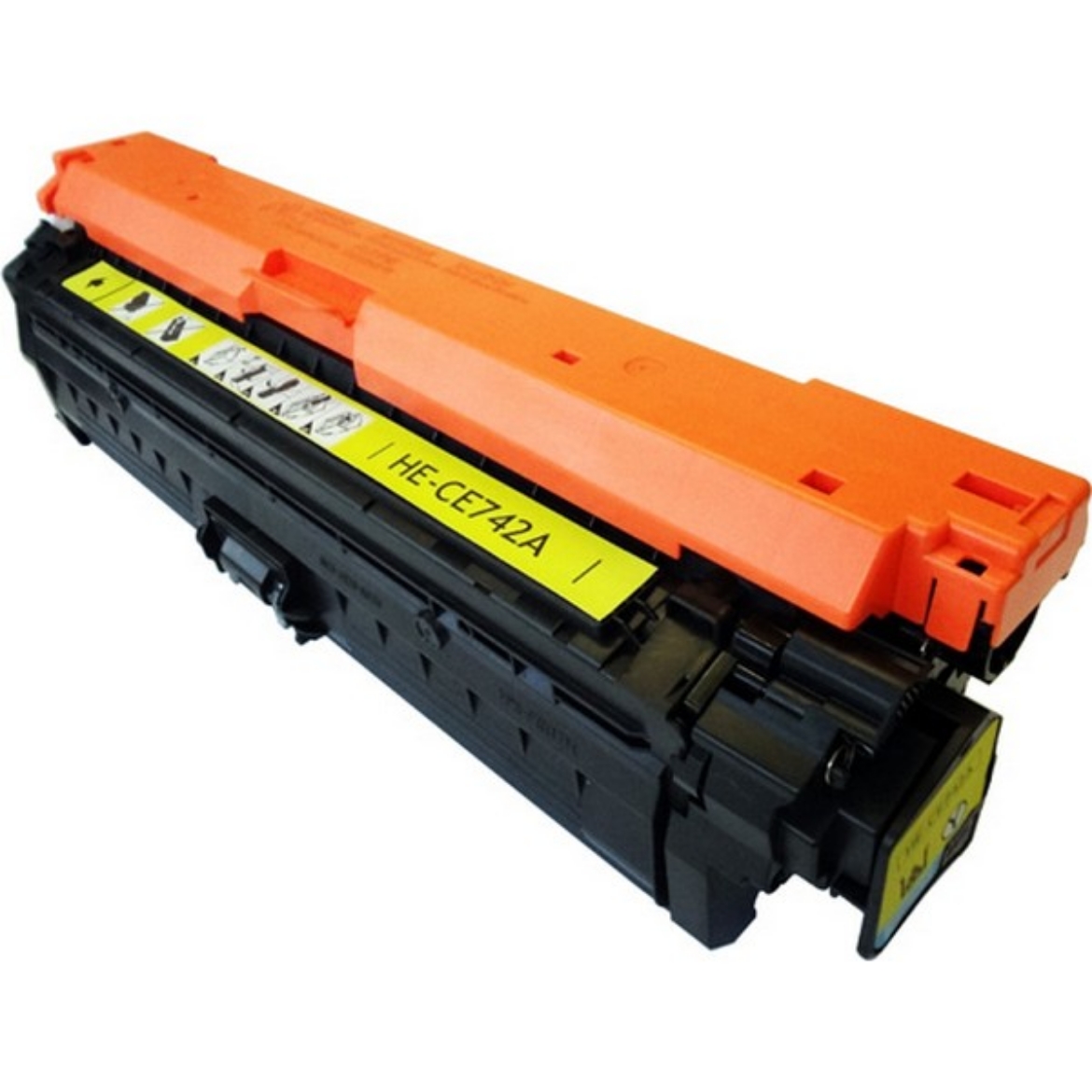Picture of HP CE742A (HP 307A) Yellow Toner Cartridge (7300 Yield)