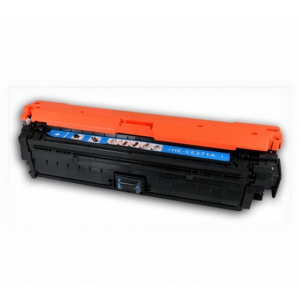 Picture of Triumph compatible CE271A (HP 650A) Cyan Toner Cartridge (15000 Yield)